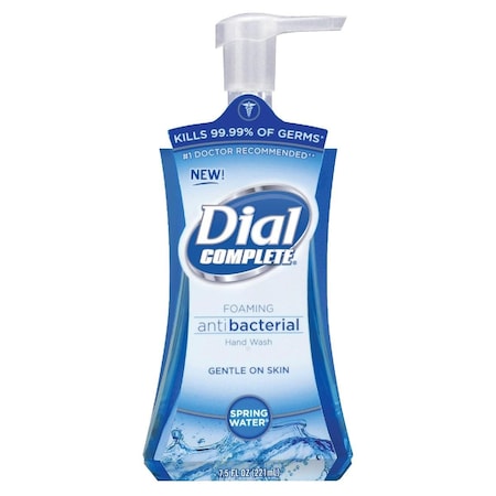 Dial Complete 7.5 Oz. Spring Water Antibacterial Foaming Hand Soap DIA 05401CT